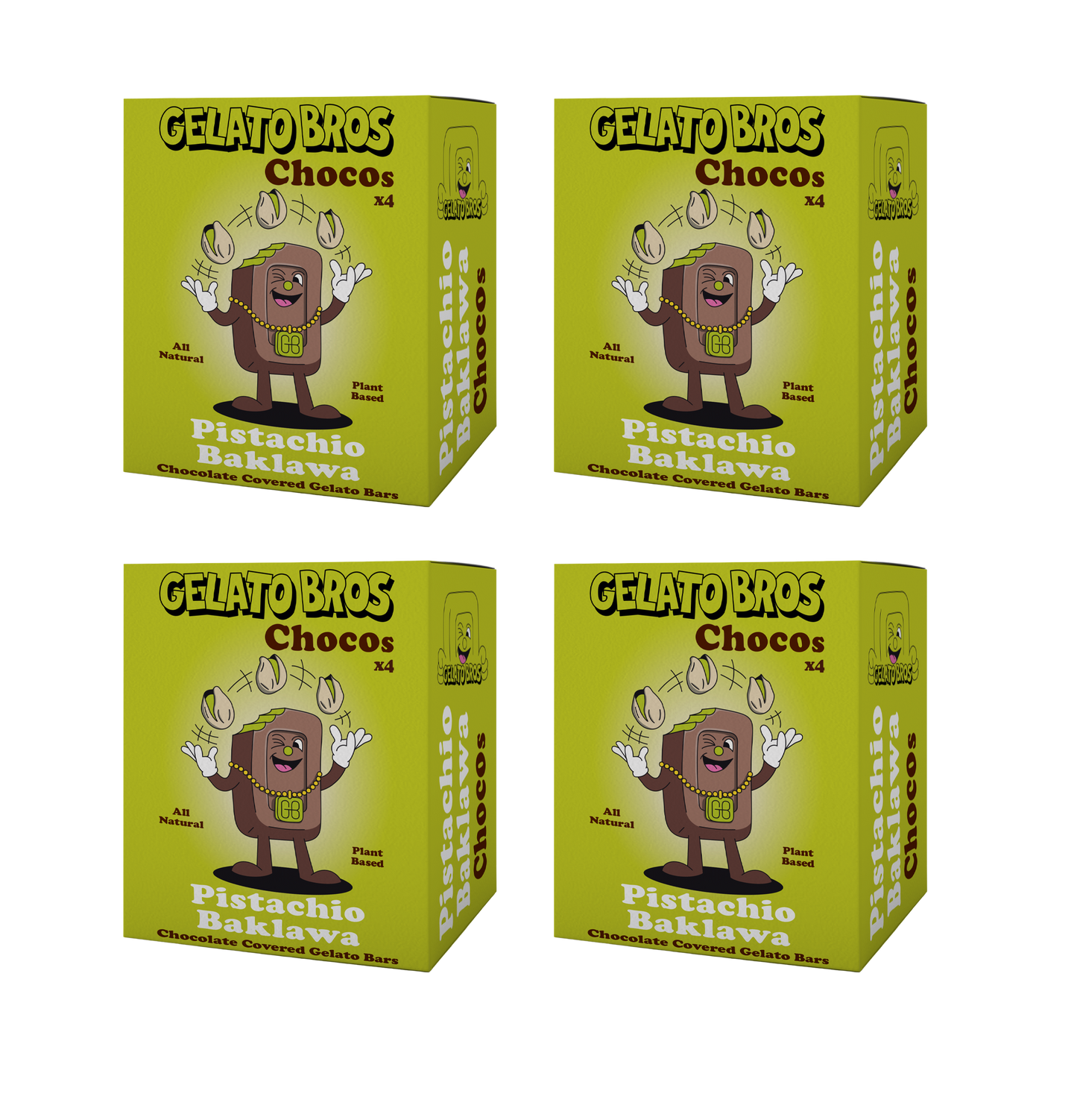 Pistachio Baklawa Chocos x16