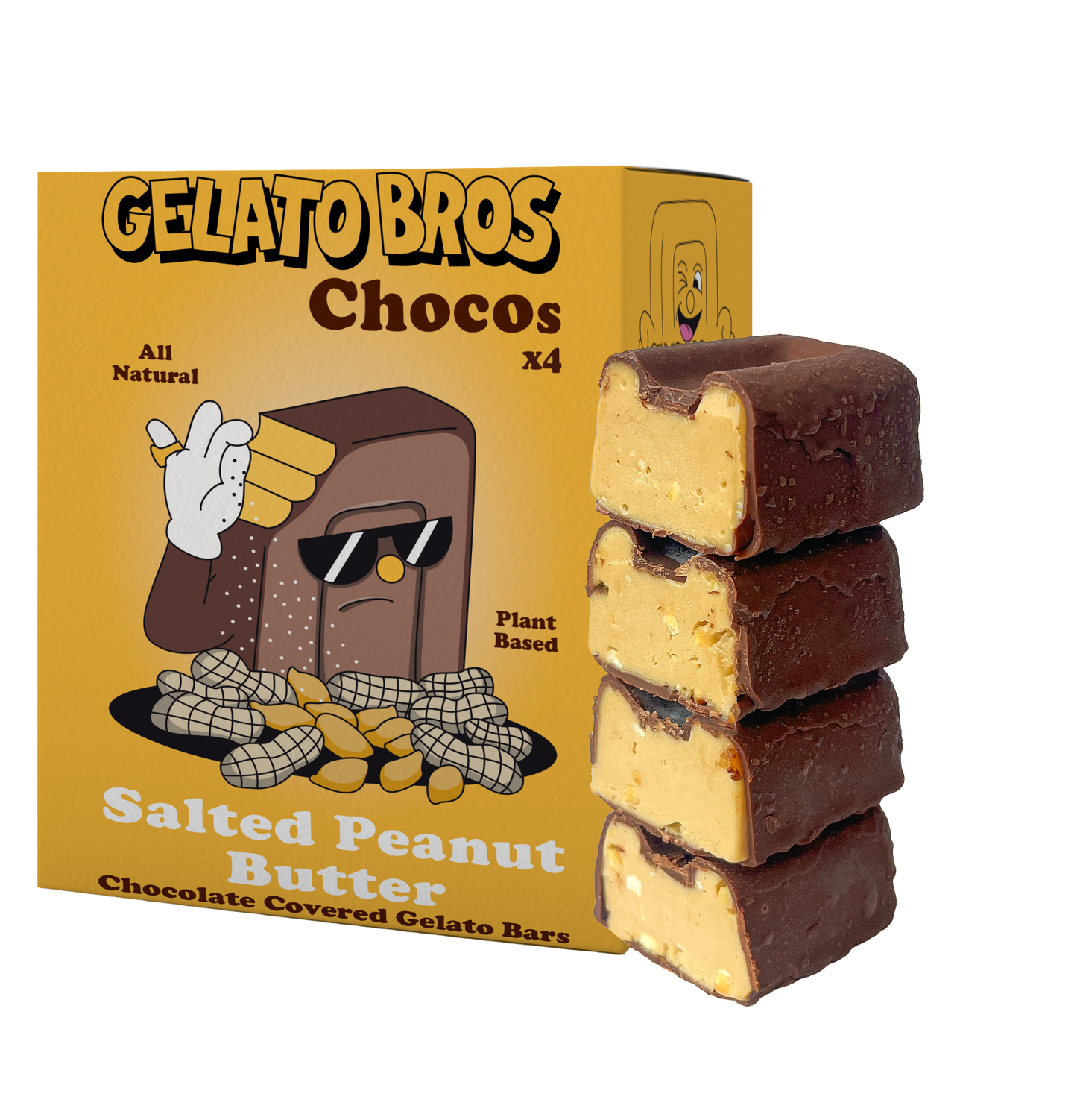 Salted Peanut Butter Chocos x16